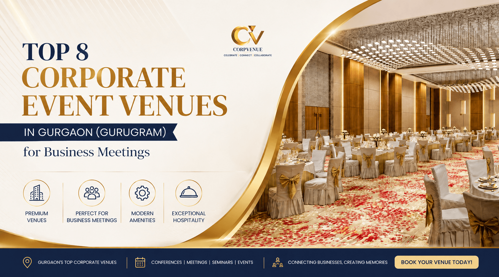 Top 8 Corporate Event Venues in Gurgaon (Gurugram)...