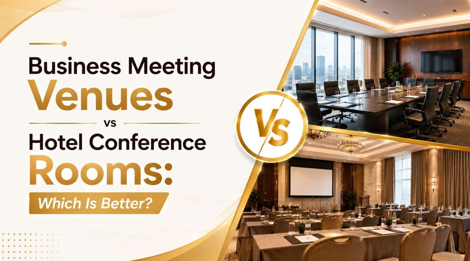 Business Meeting Venues vs Hotel Conference Rooms:...